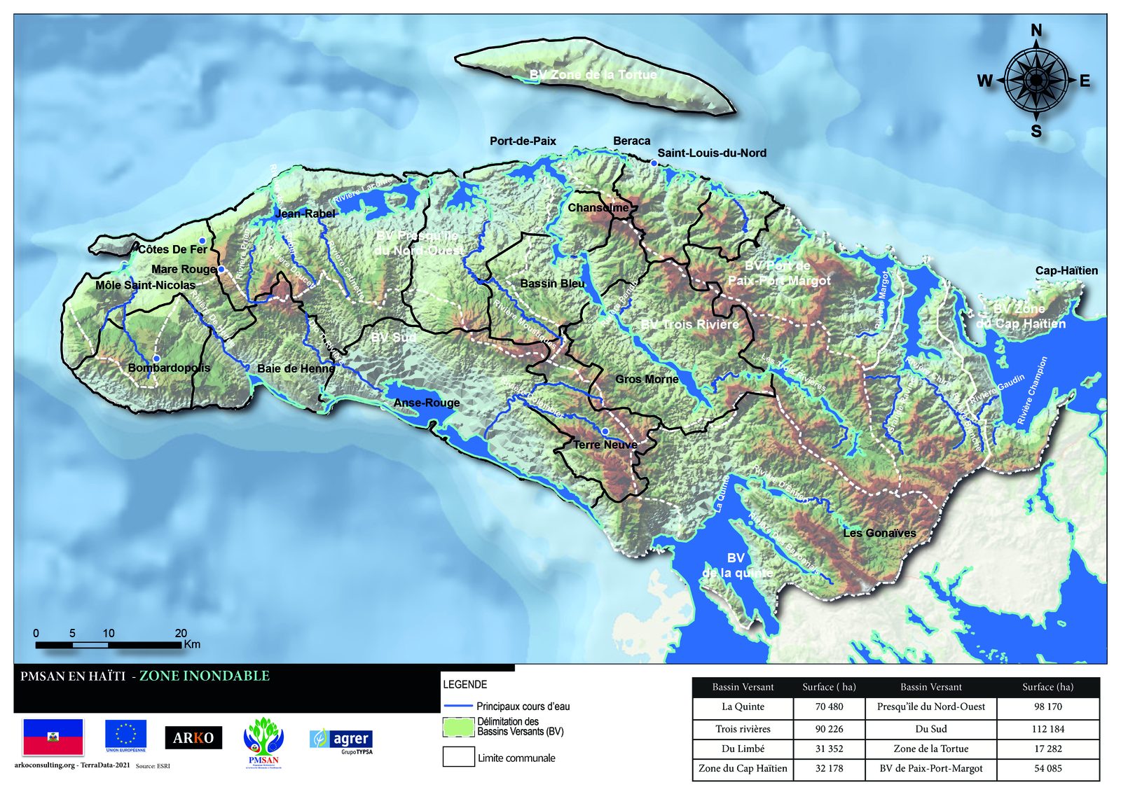 Flood zones